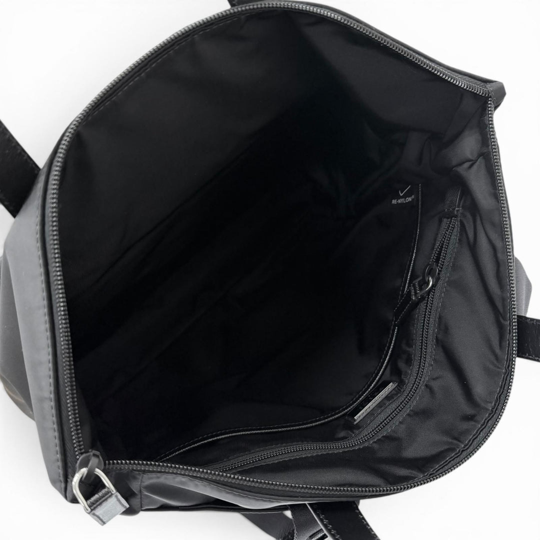 Excellent PRADA Tote Bag Re-Nylon 2-Way Backpack black recycled polyamide