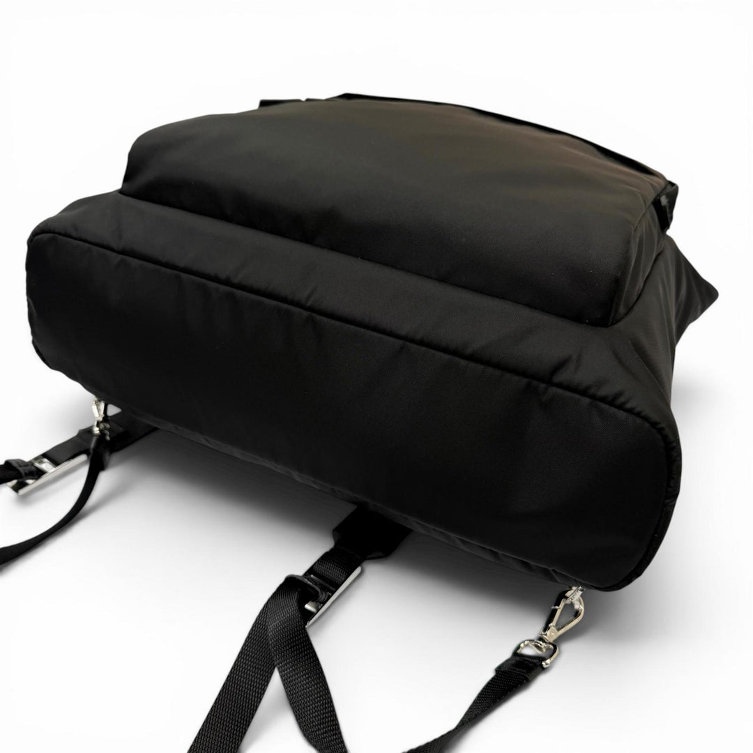 Excellent PRADA Tote Bag Re-Nylon 2-Way Backpack black recycled polyamide