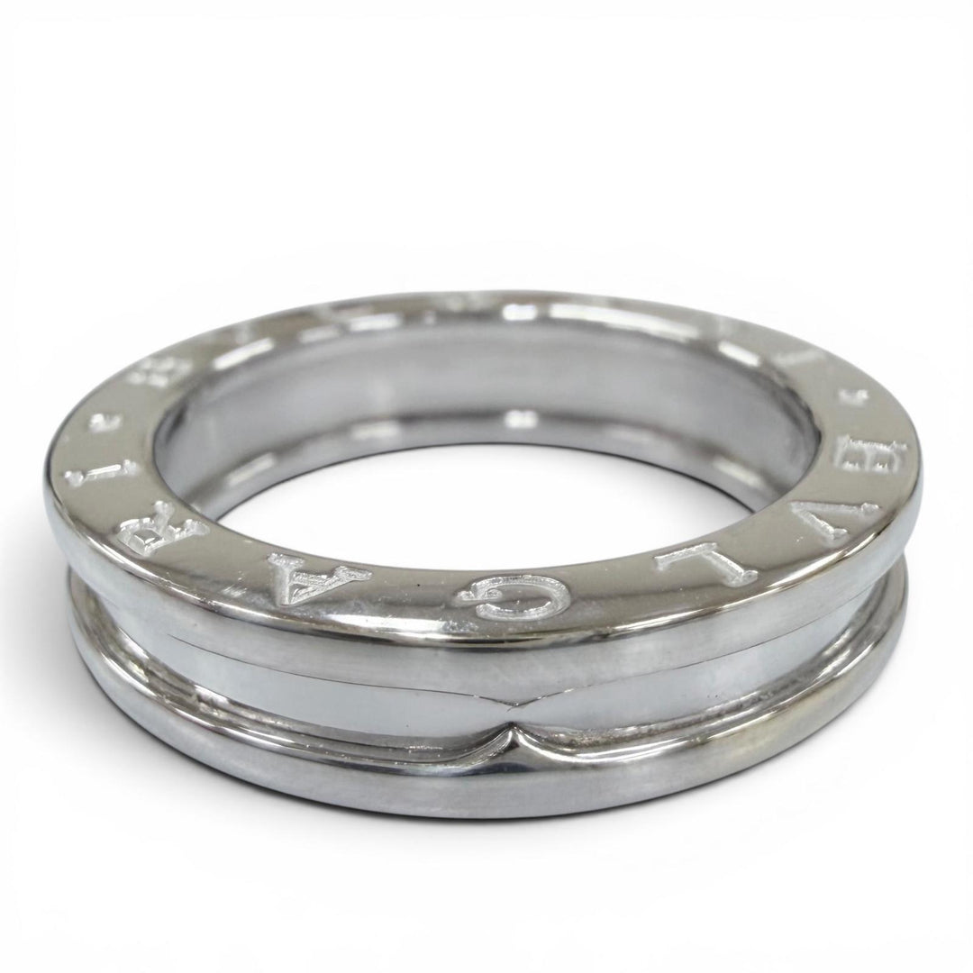 Excellent BVLGARI Ring ring B.zero1 1 band ring White gold 750 Women