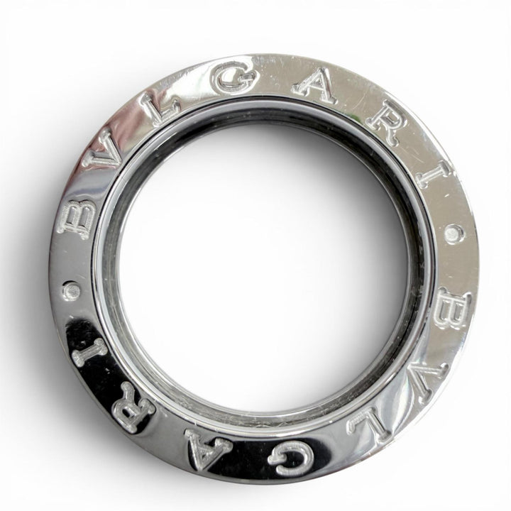 Excellent BVLGARI Ring ring B.zero1 1 band ring White gold 750 Women