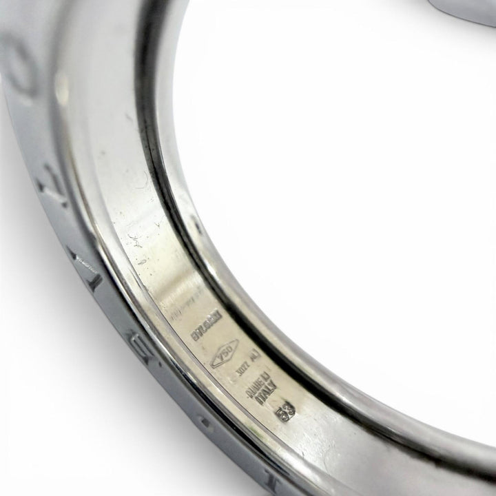 Excellent BVLGARI Ring ring B.zero1 1 band ring White gold 750 Women