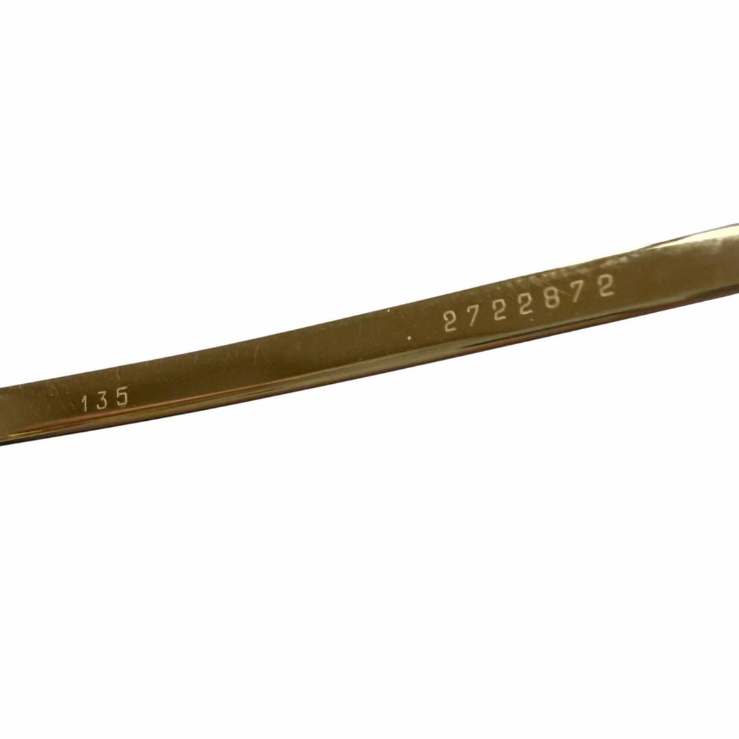 Great Cartier Glasses 2C decor Two Point Rimless gold mens