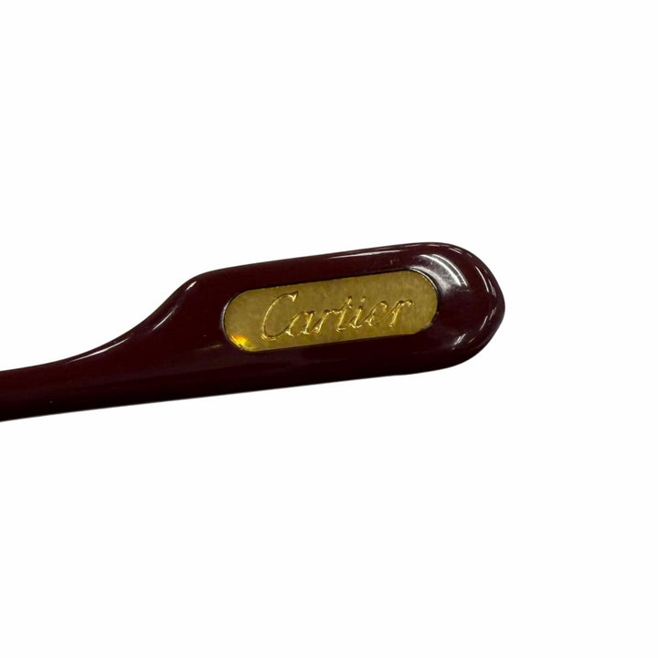 Great Cartier Glasses 2C decor Two Point Rimless gold mens