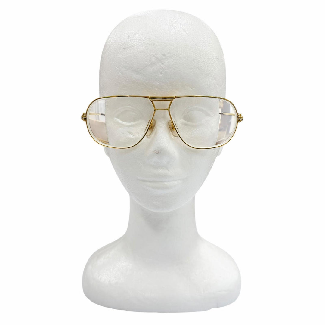 Very Good Cartier Glasses Trinity Two Bridges gold mens