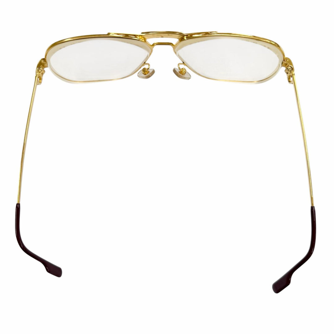 Very Good Cartier Glasses Trinity Two Bridges gold mens