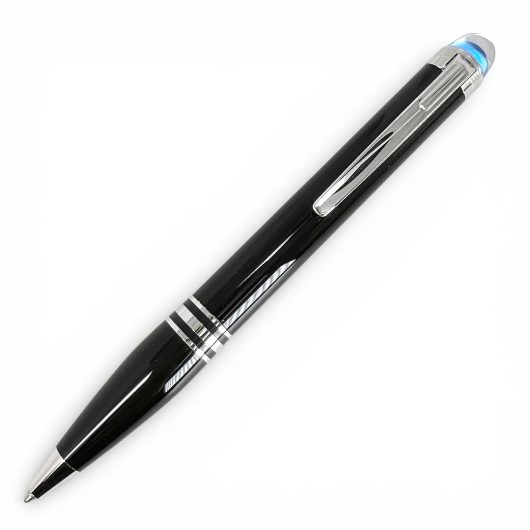 Excellent MONTBLANC Ballpoint pen Starwalker White Star Twist Type black