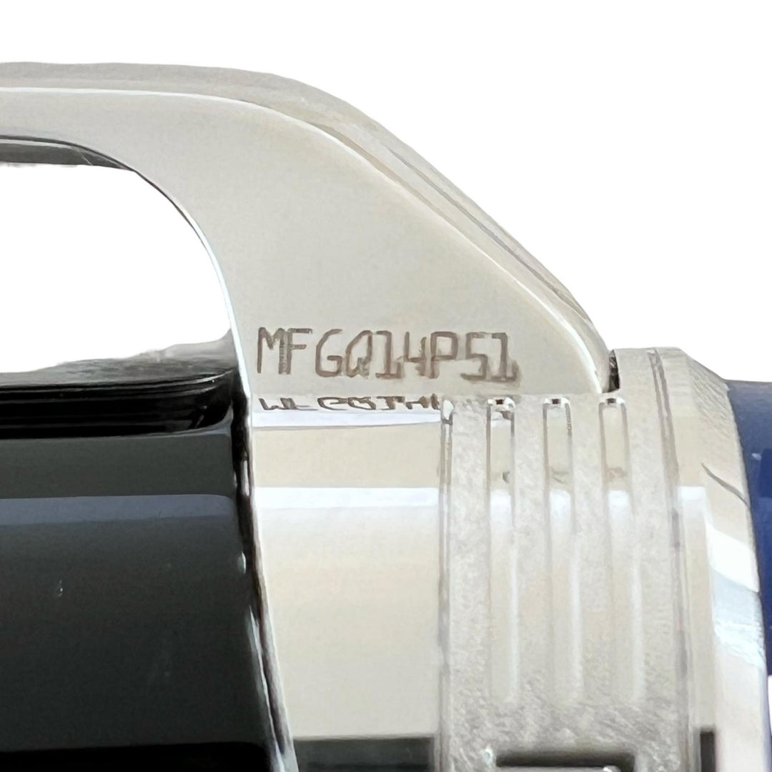 Excellent MONTBLANC Ballpoint pen Starwalker White Star Twist Type black