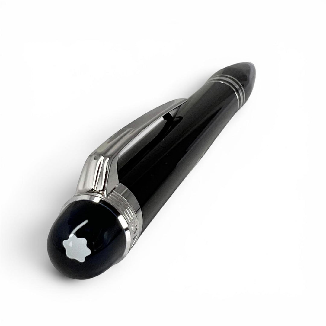 Excellent MONTBLANC Ballpoint pen Starwalker White Star Twist Type black