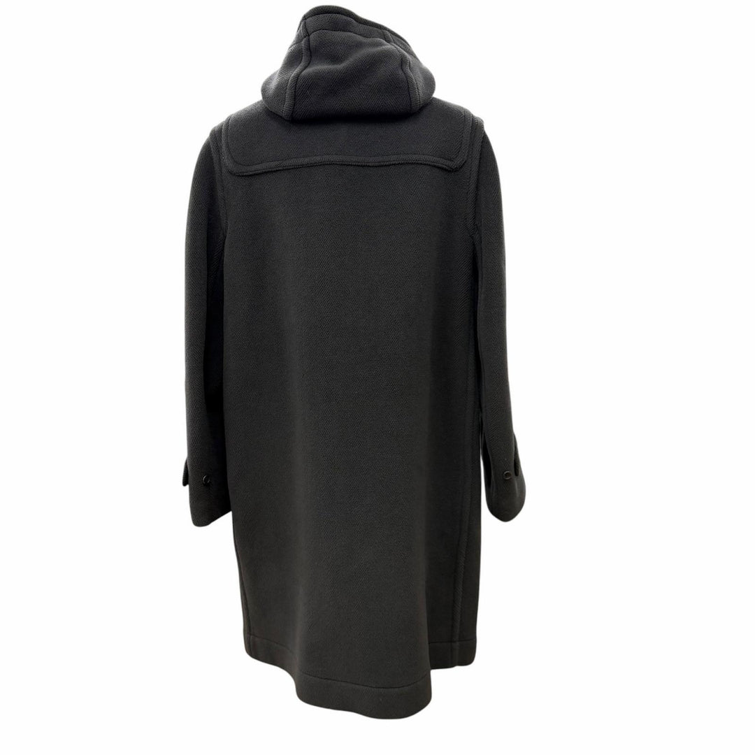 Very Good INVERTERE Duffel coat Old tag 90s toggle button Dark gray wool mens 38