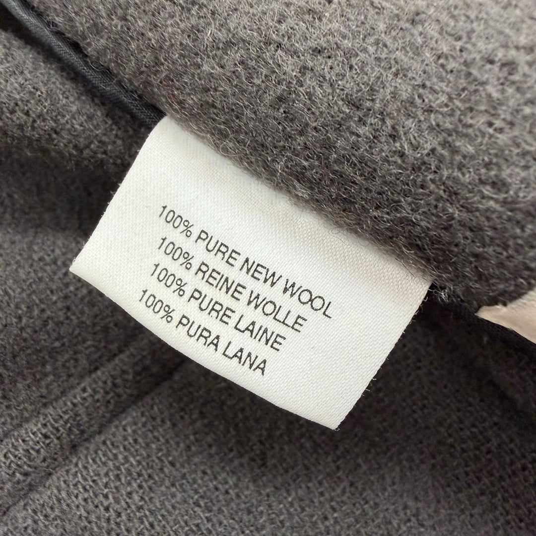 Very Good INVERTERE Duffel coat Old tag 90s toggle button Dark gray wool mens 38