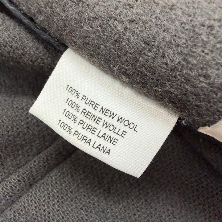 Very Good INVERTERE Duffel coat Old tag 90s toggle button Dark gray wool mens 38