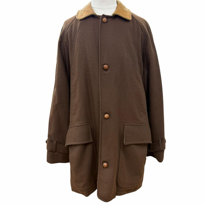 Very Good INVERTERE Jacket Brown wool mens S