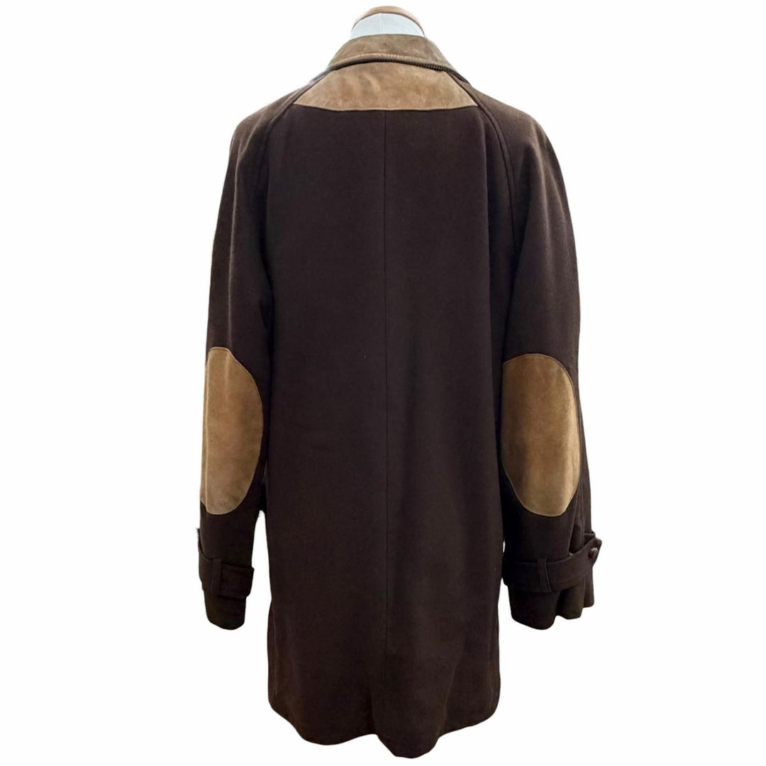 Very Good INVERTERE Jacket Brown wool mens S