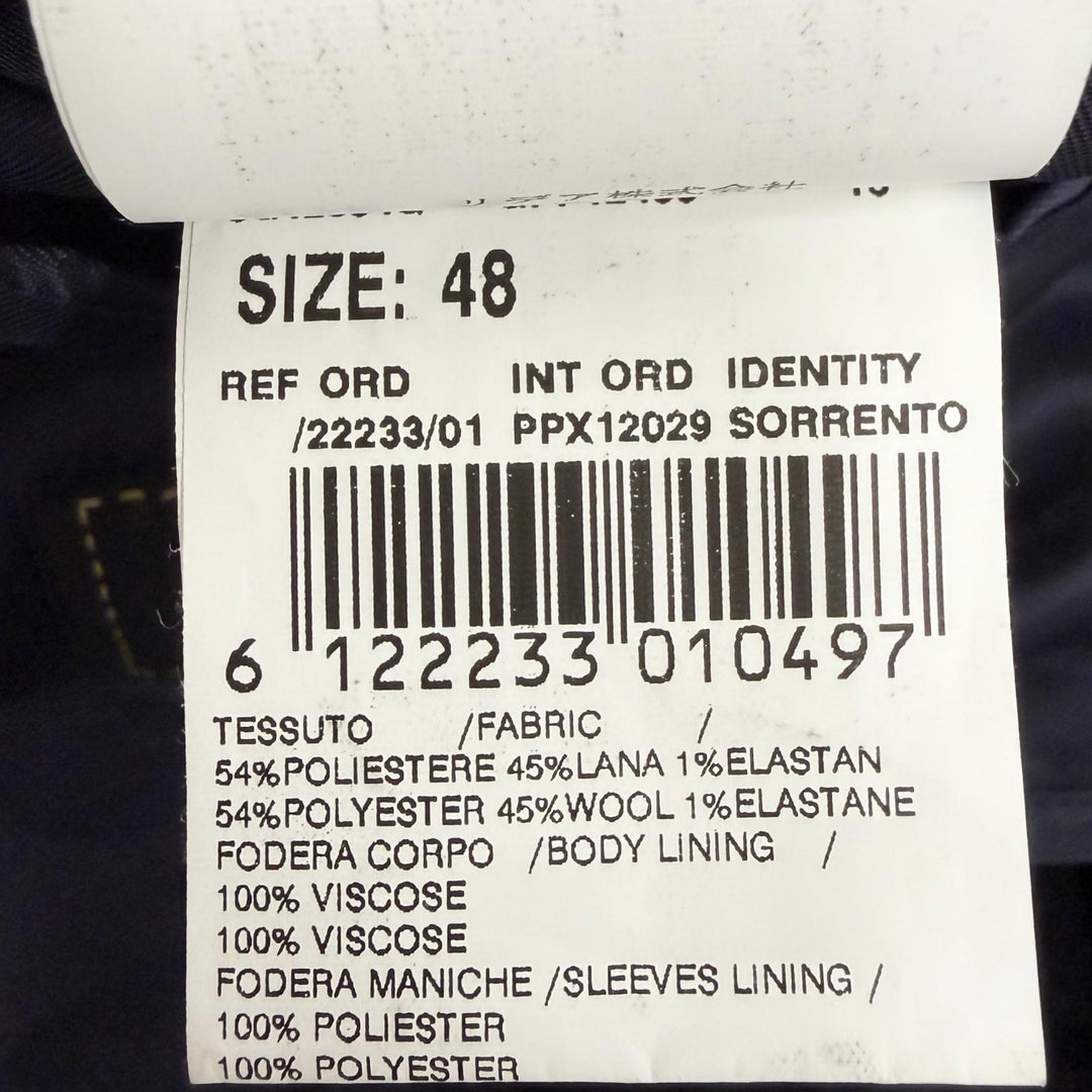 Excellent Gabriele Pasini suit Single Three-piece Navy mens 48