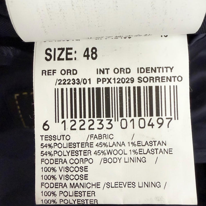 Excellent Gabriele Pasini suit Single Three-piece Navy mens 48