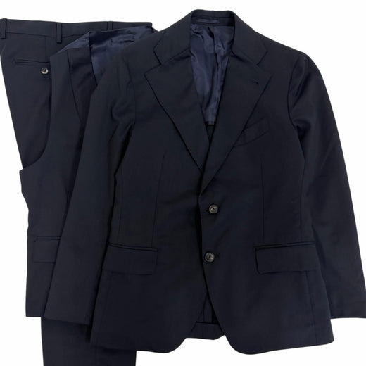 Excellent Gabriele Pasini suit Single Three-piece Navy mens 48