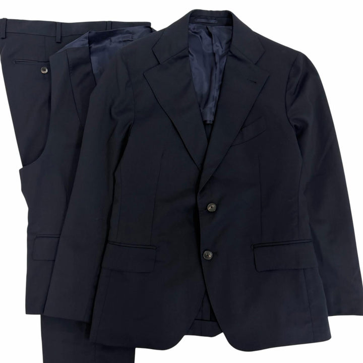 Excellent Gabriele Pasini suit Single Three-piece Navy mens 48