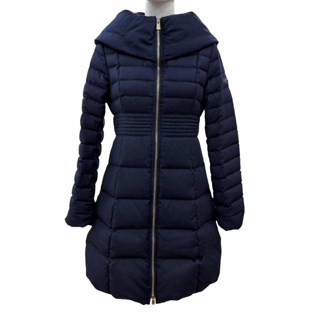 Great TATRAS down coat NOBLE Dark navy wool Women LTA9FW4216