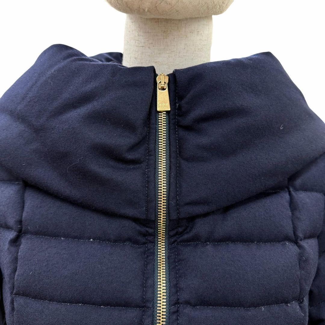 Great TATRAS down coat NOBLE Dark navy wool Women LTA9FW4216