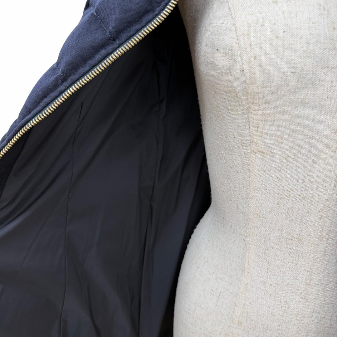 Great TATRAS down coat NOBLE Dark navy wool Women LTA9FW4216