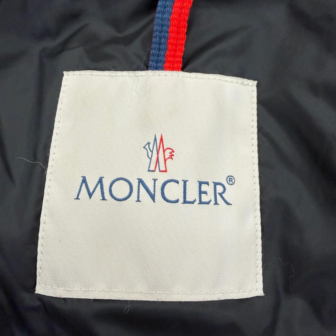 Great MONCLER down coat BROU Logo patch and belt included black Women 00