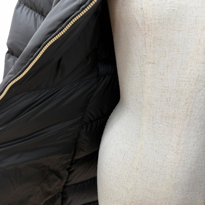 Great MONCLER down coat BROU Logo patch and belt included black Women 00
