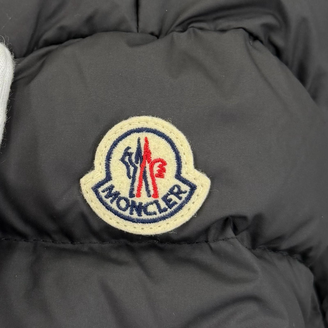 Great MONCLER down coat BROU Logo patch and belt included black Women 00
