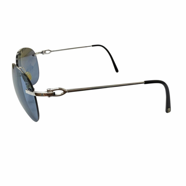 Great Cartier sunglasses C de Cartier 2C decor Silver mens