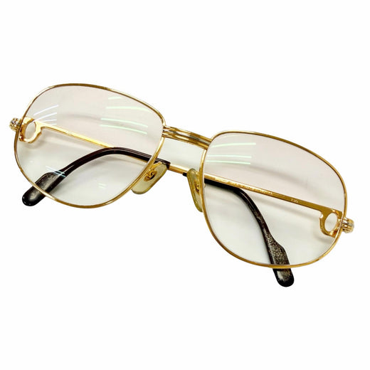 Very Good Cartier Glasses Trinity Gradient Lenses gold