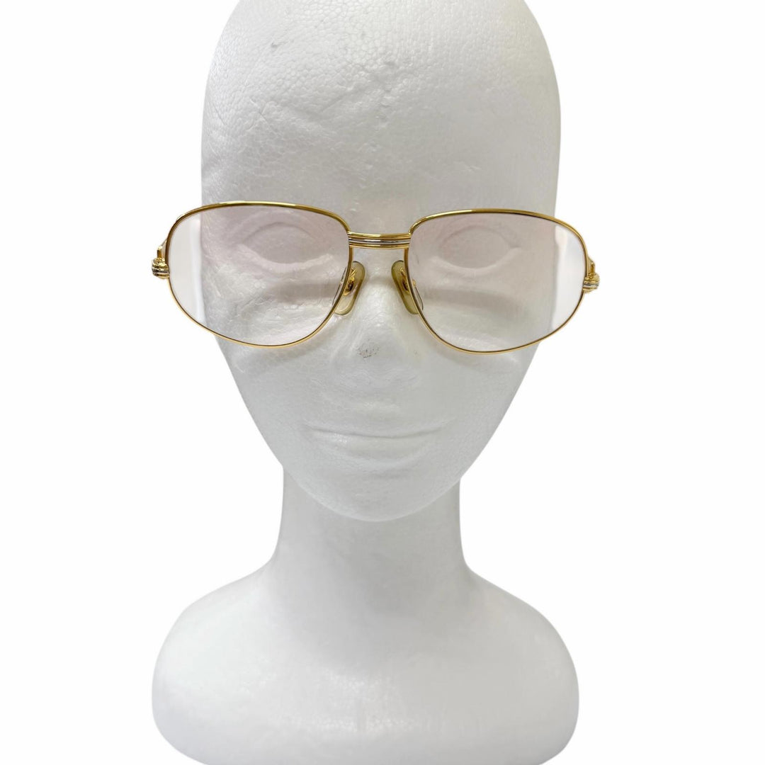 Very Good Cartier Glasses Trinity Gradient Lenses gold