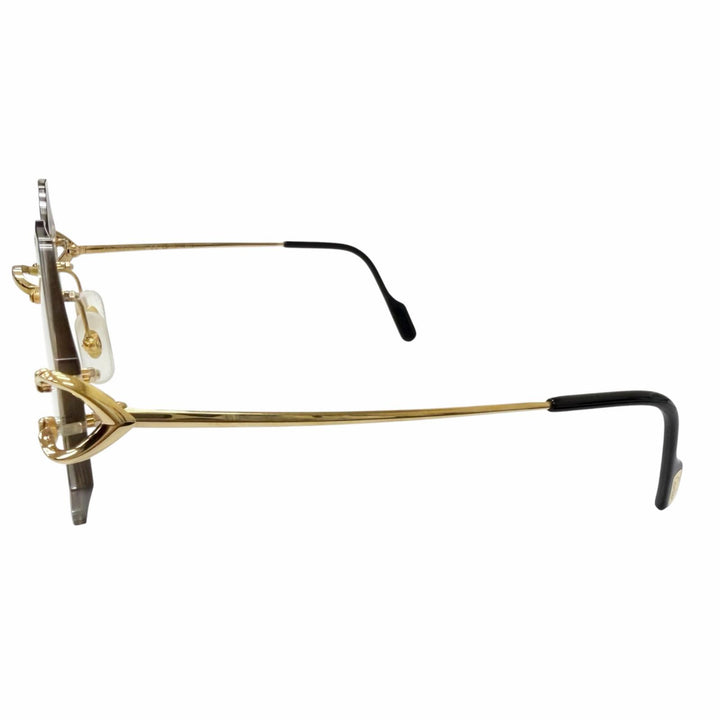 Excellent Cartier Glasses Signature C de Cartier Octagon Two-Point Glasses