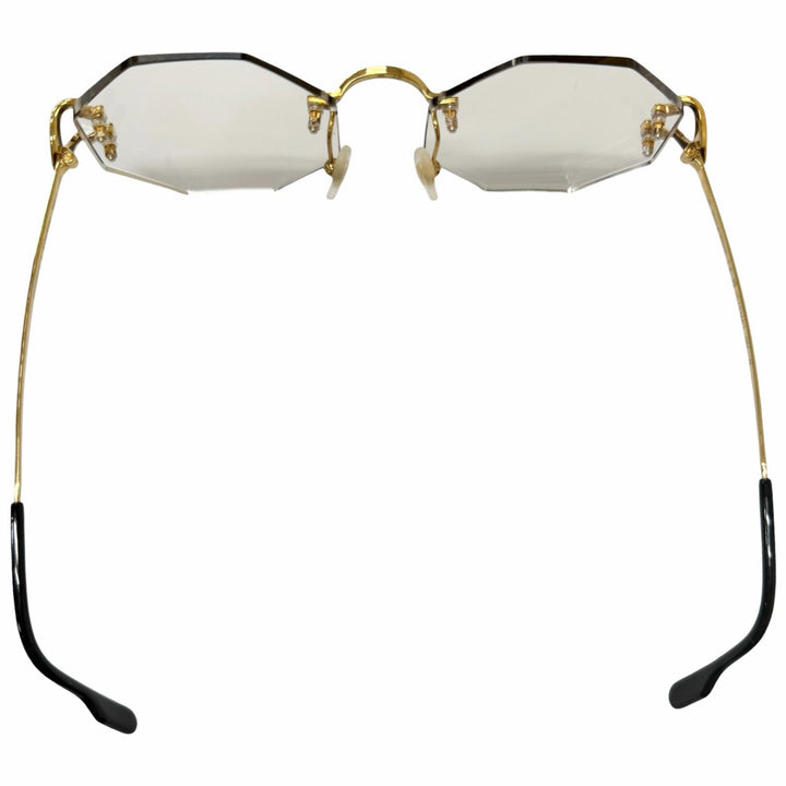 Excellent Cartier Glasses Signature C de Cartier Octagon Two-Point Glasses