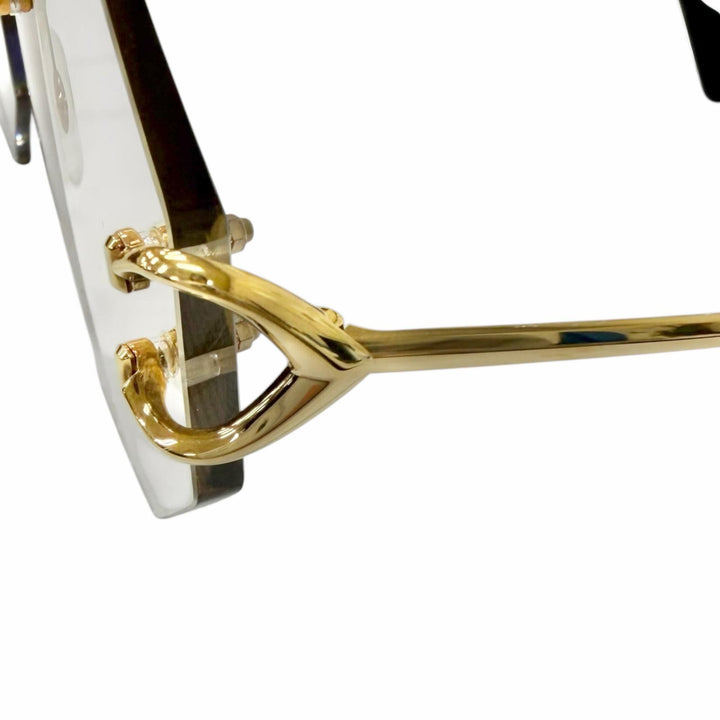 Excellent Cartier Glasses Signature C de Cartier Octagon Two-Point Glasses