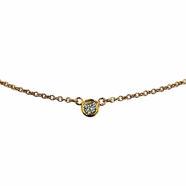 Great TIFFANY&Co. Necklace El Saperetti Yellow Gold 750 Women
