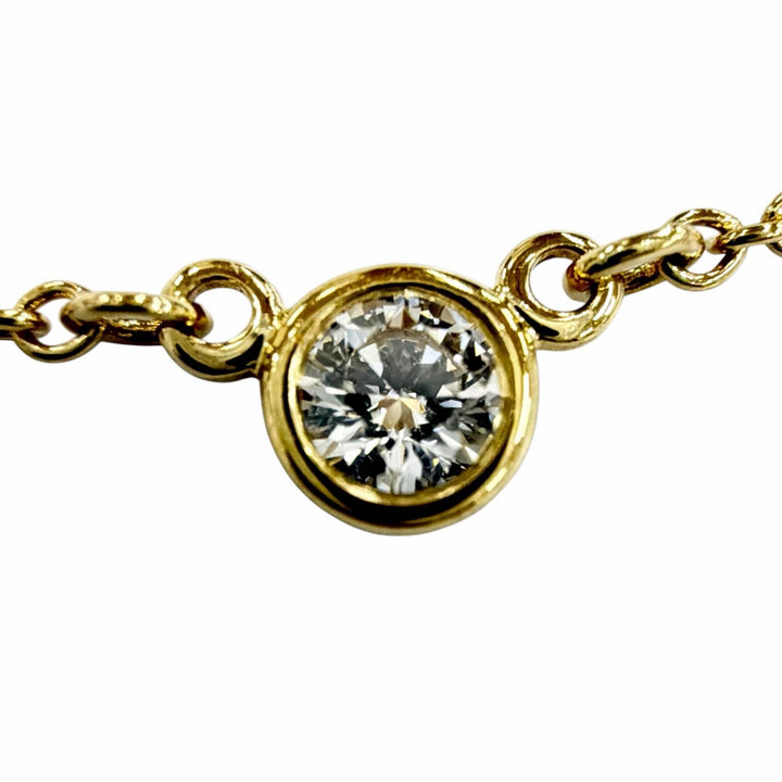 Great TIFFANY&Co. Necklace El Saperetti Yellow Gold 750 Women