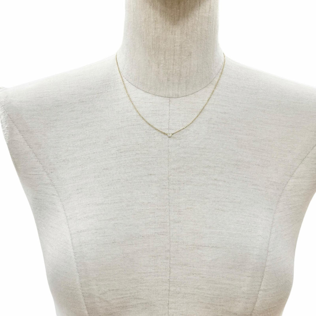 Great TIFFANY&Co. Necklace El Saperetti Yellow Gold 750 Women