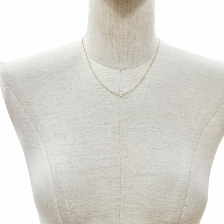 Great TIFFANY&Co. Necklace El Saperetti Yellow Gold 750 Women