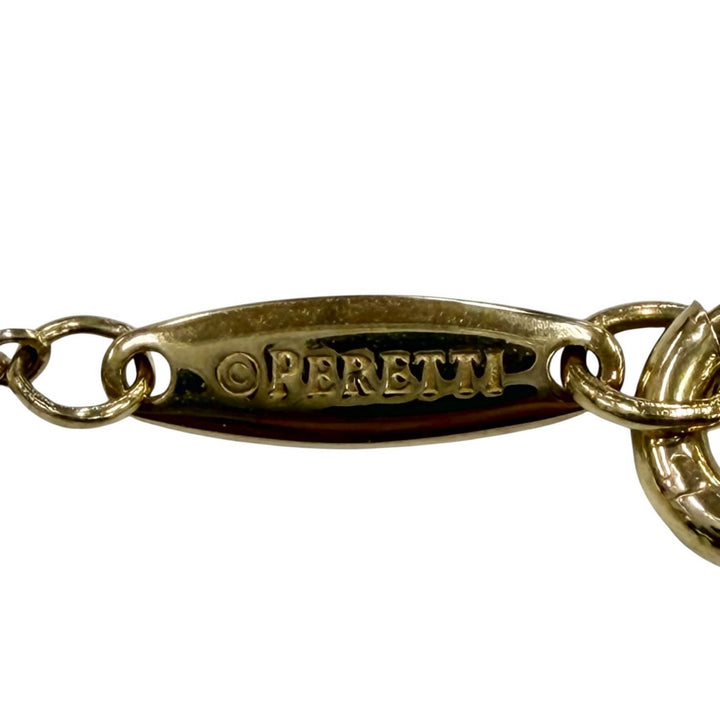 Great TIFFANY&Co. Necklace El Saperetti Yellow Gold 750 Women