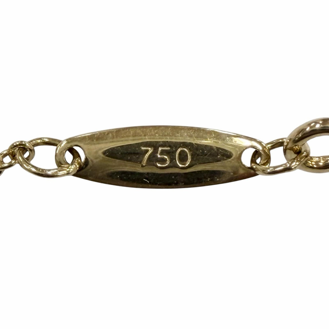 Great TIFFANY&Co. Necklace El Saperetti Yellow Gold 750 Women