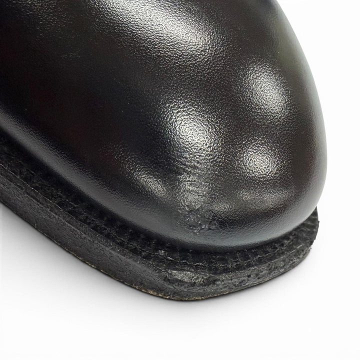 Discounted Very Good CROCKETT&JONES Leather shoes AUDLEY3 black leather mens 5.5