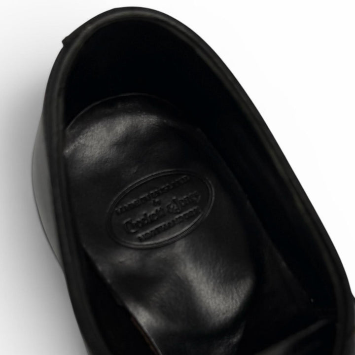 Discounted Very Good CROCKETT&JONES Leather shoes AUDLEY3 black leather mens 5.5