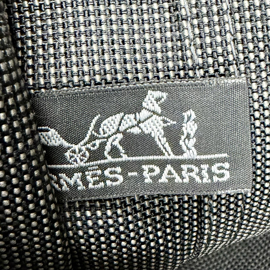 Excellent HERMES Tote Bag Her Line MM gray polyamide Women