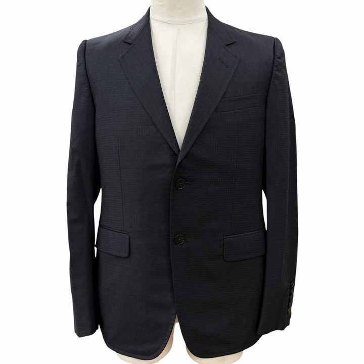 Great GUCCI two-piece set gray wool mens 48