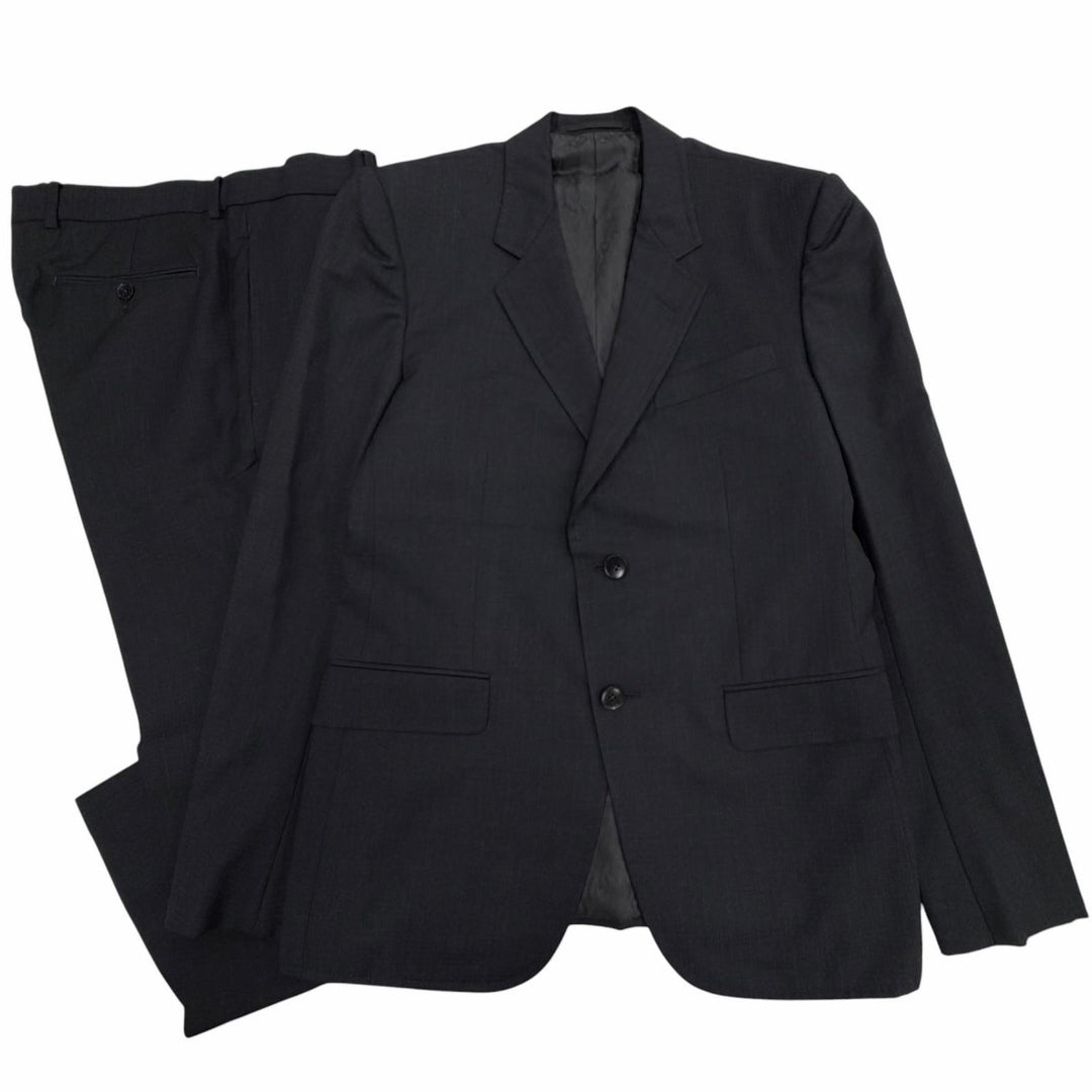 Great GUCCI two-piece set gray wool mens 48