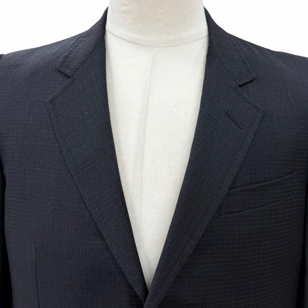 Great GUCCI two-piece set gray wool mens 48