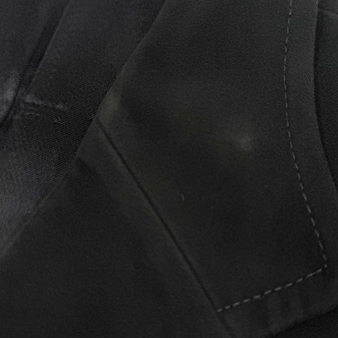 Very Good GUCCI Chester coat black cotton mens 52 146176