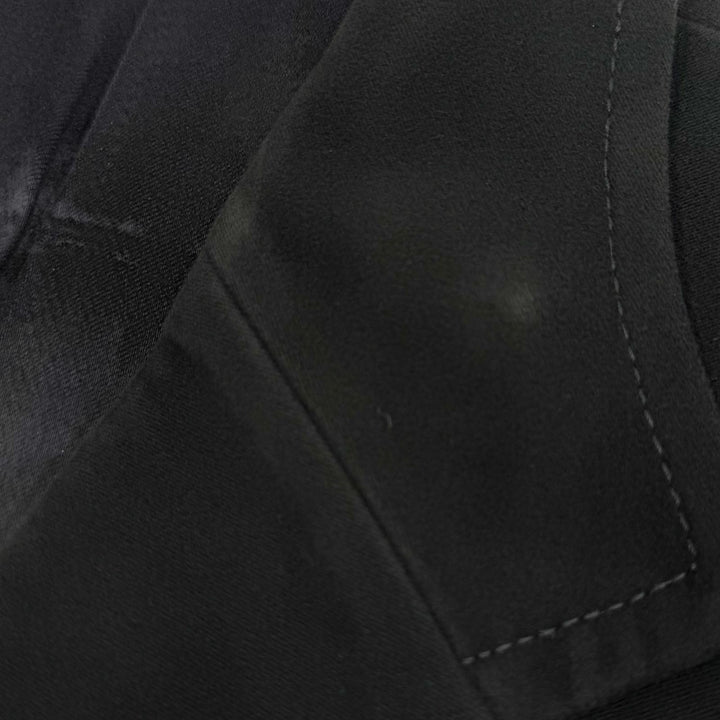Very Good GUCCI Chester coat black cotton mens 52 146176