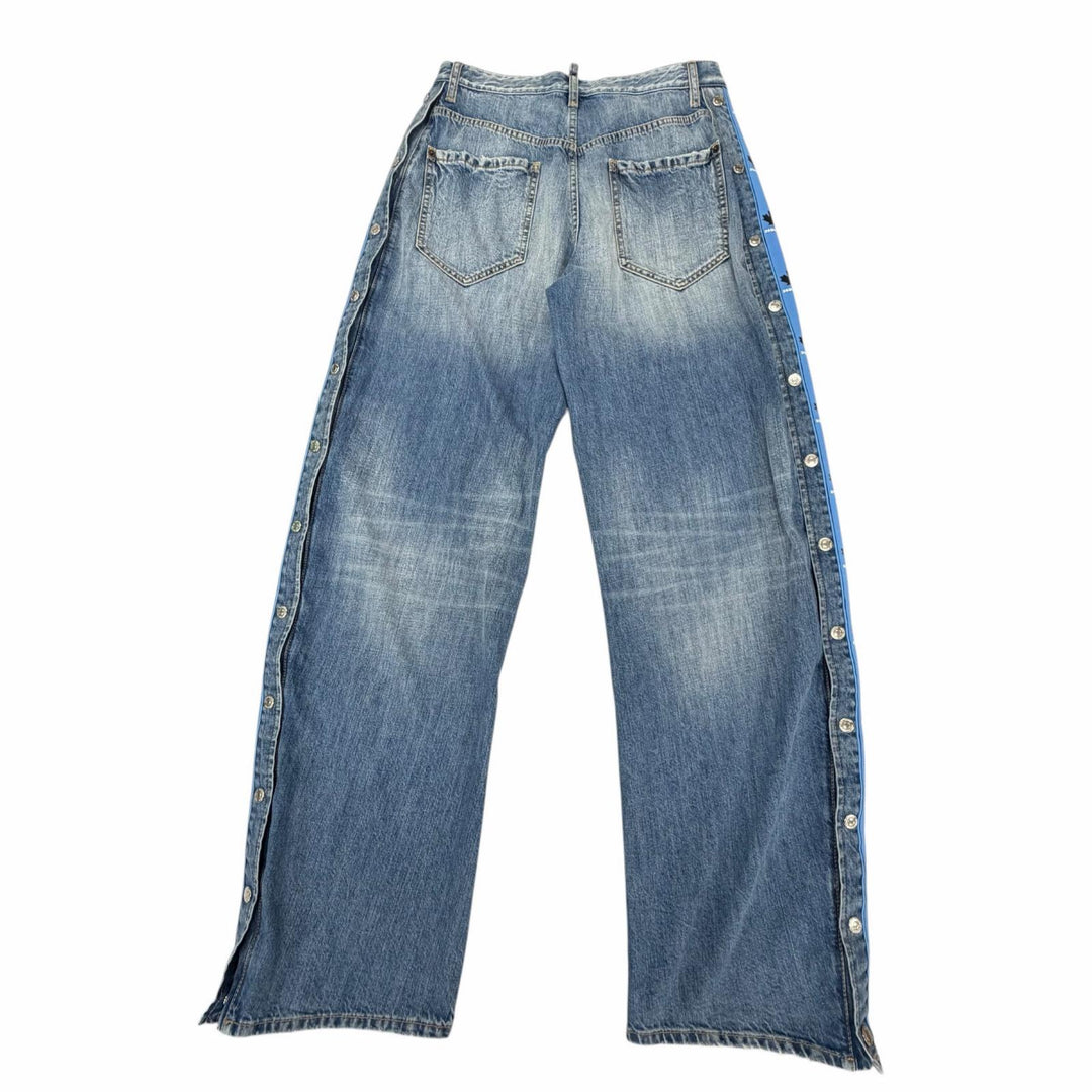Great DSQUARED2 Denim pants blue cotton mens 44 S74LB1419