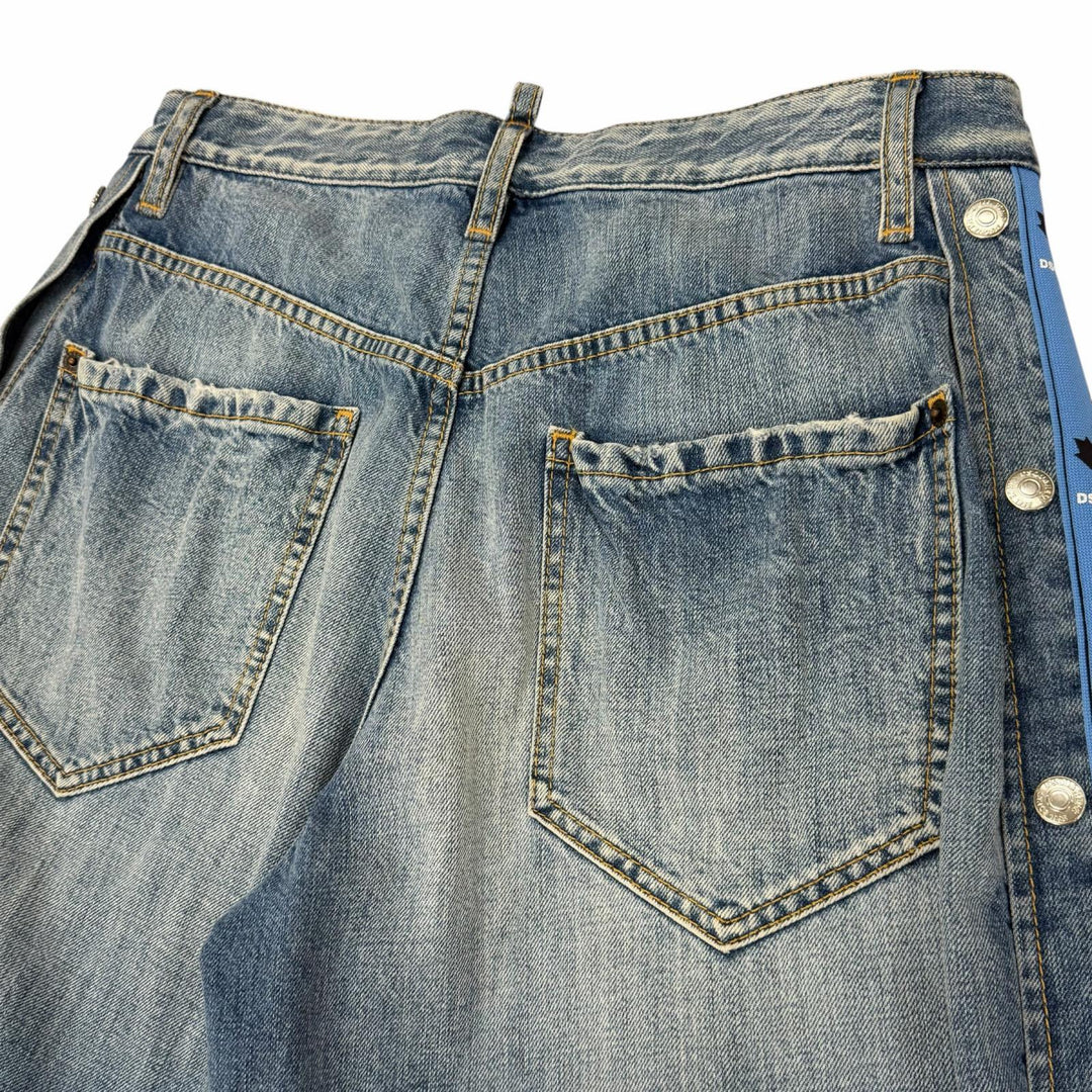 Great DSQUARED2 Denim pants blue cotton mens 44 S74LB1419