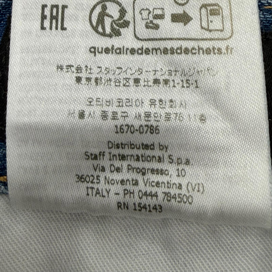 Great DSQUARED2 Denim pants blue cotton mens 44 S74LB1419